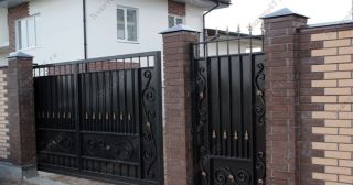 Купить распашные ворота кованные Стрежевой, цена от 4854 руб.